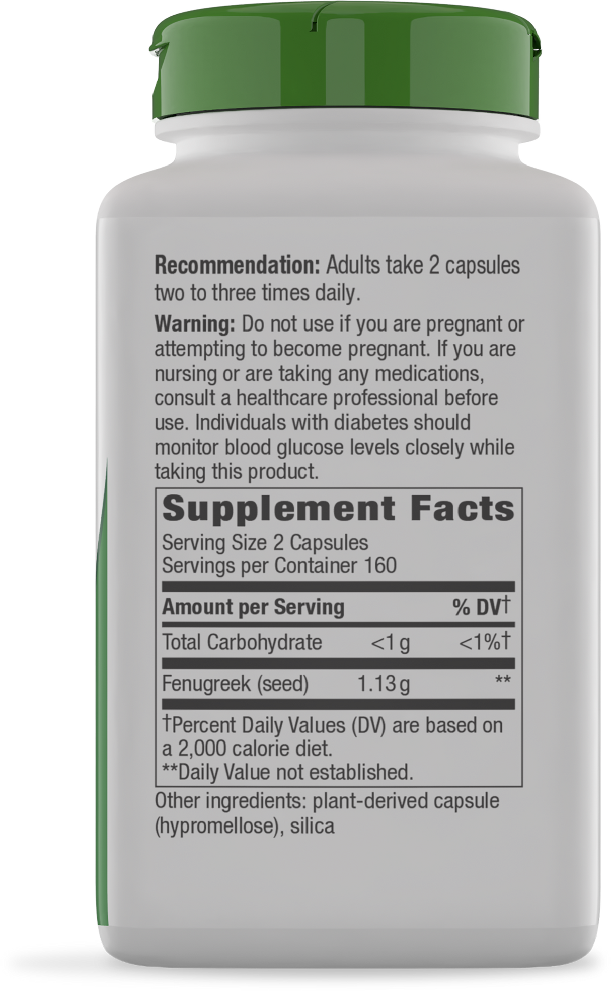 <{%360IMAGE9_11924%}>Nature's Way® | Fenugreek Seed - right side of pack
