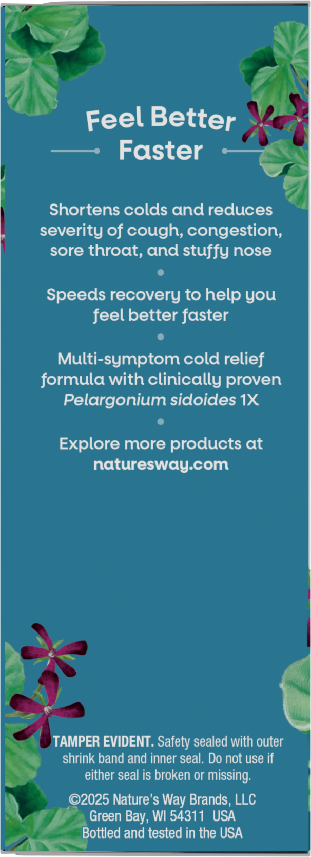 <{%360IMAGE15_15792%}>Nature's Way® | Umcka ColdCare Syrup - left side of pack