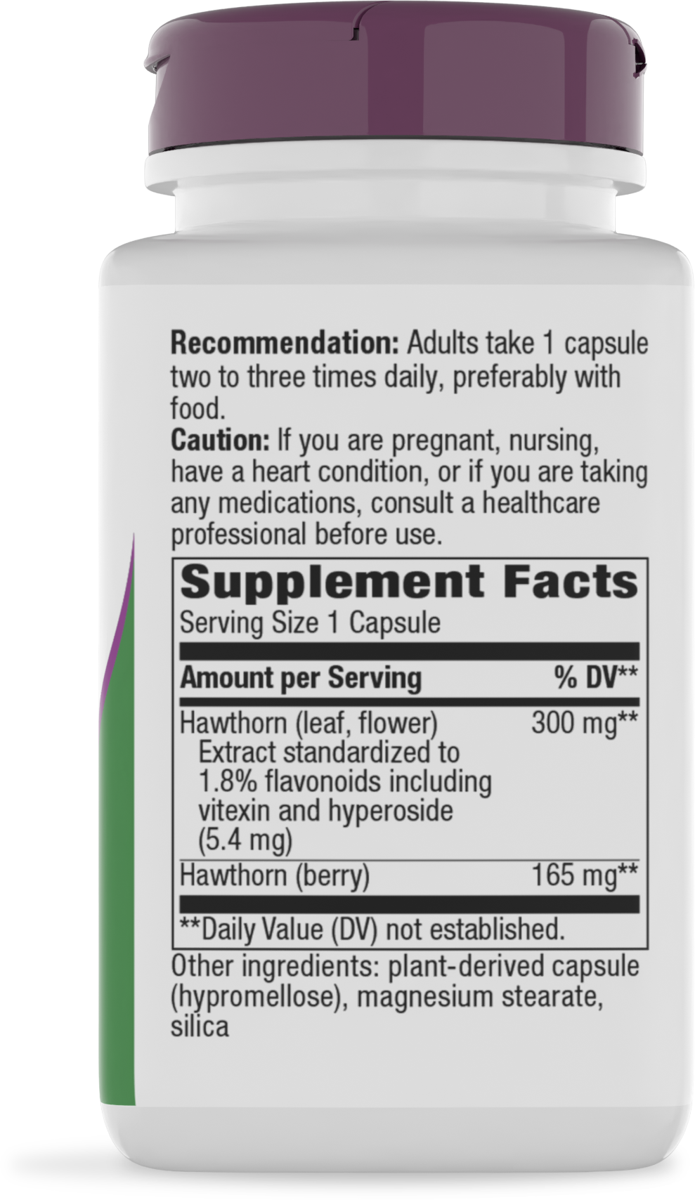 <{%360IMAGE1_61900%}>Nature's Way® | Hawthorn Standardized Extract - right side of pack