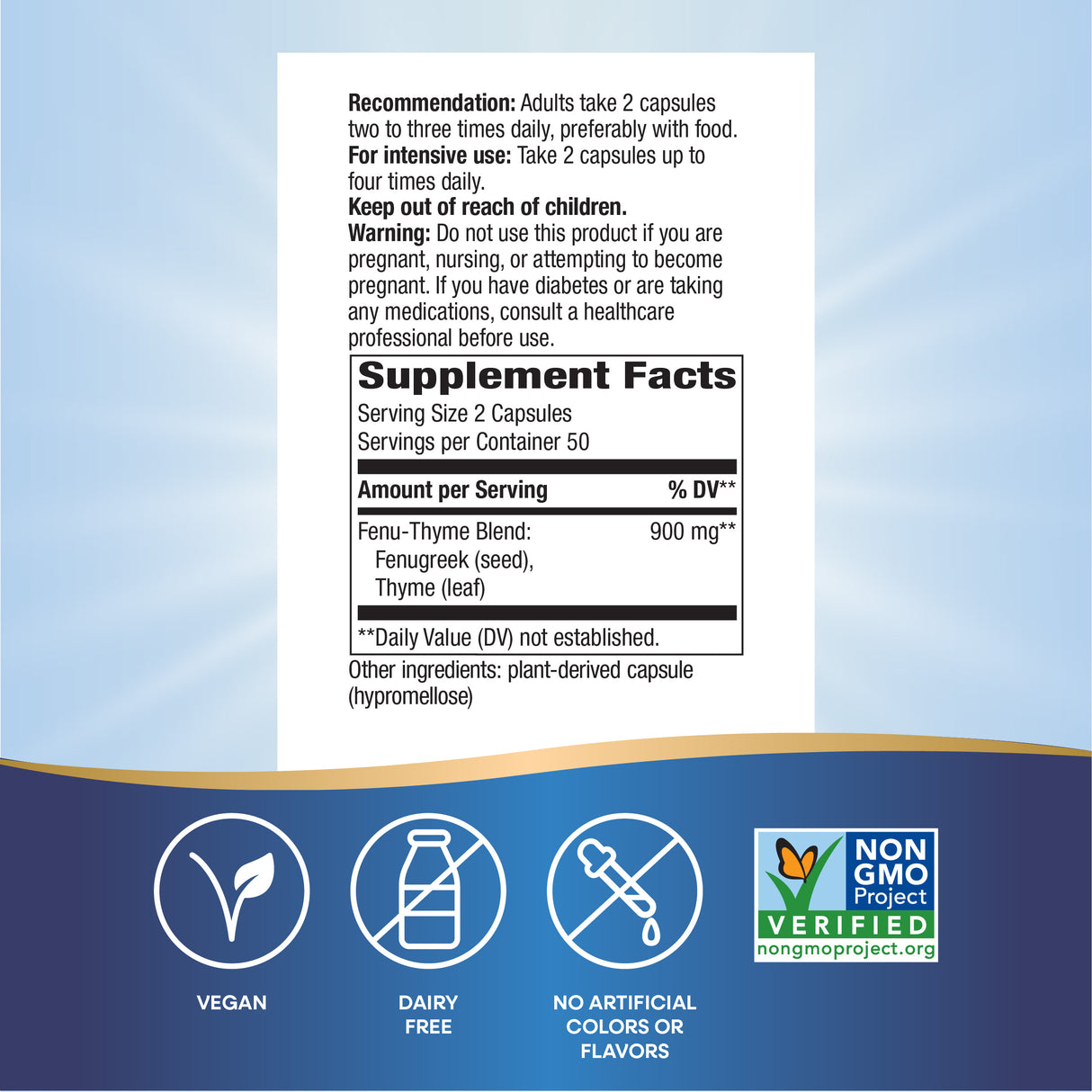 <{%MAIN4_350%}>Nature's Way® | Fenu-Thyme Premium Blend