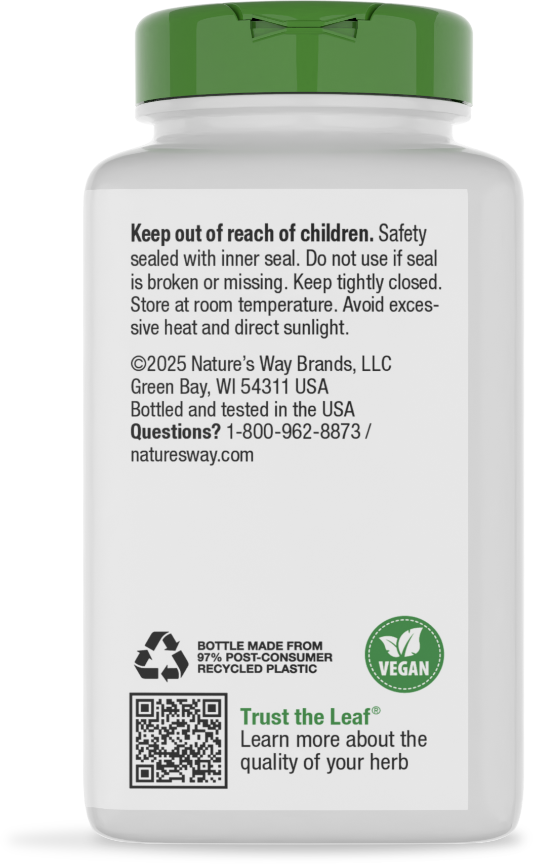 <{%360IMAGE3_13508%}>Nature's Way® | Siberian Eleuthero Root - back of pack