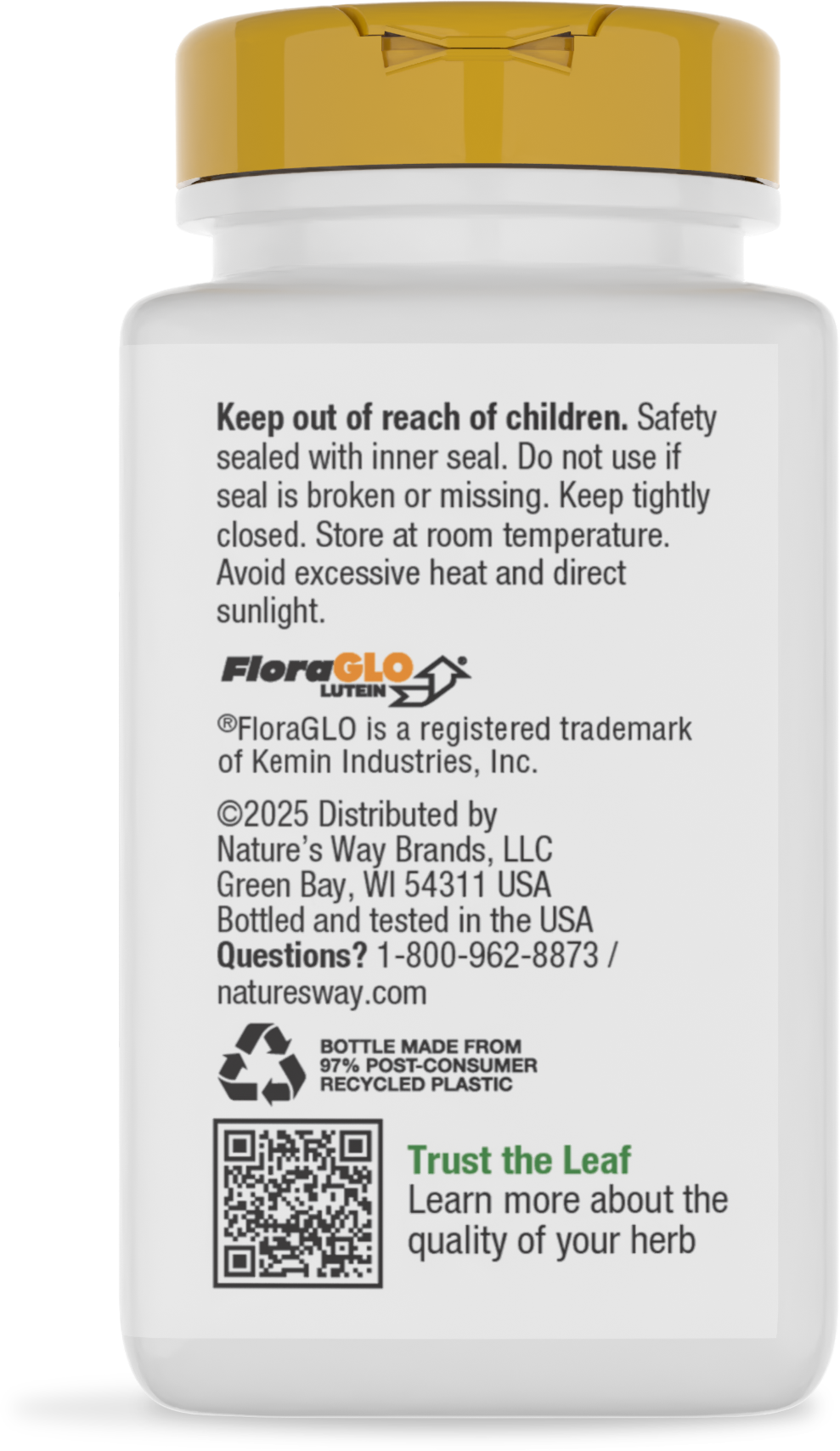 <{%360IMAGE3_15491%}>Nature's Way® | Lutein - back of pack