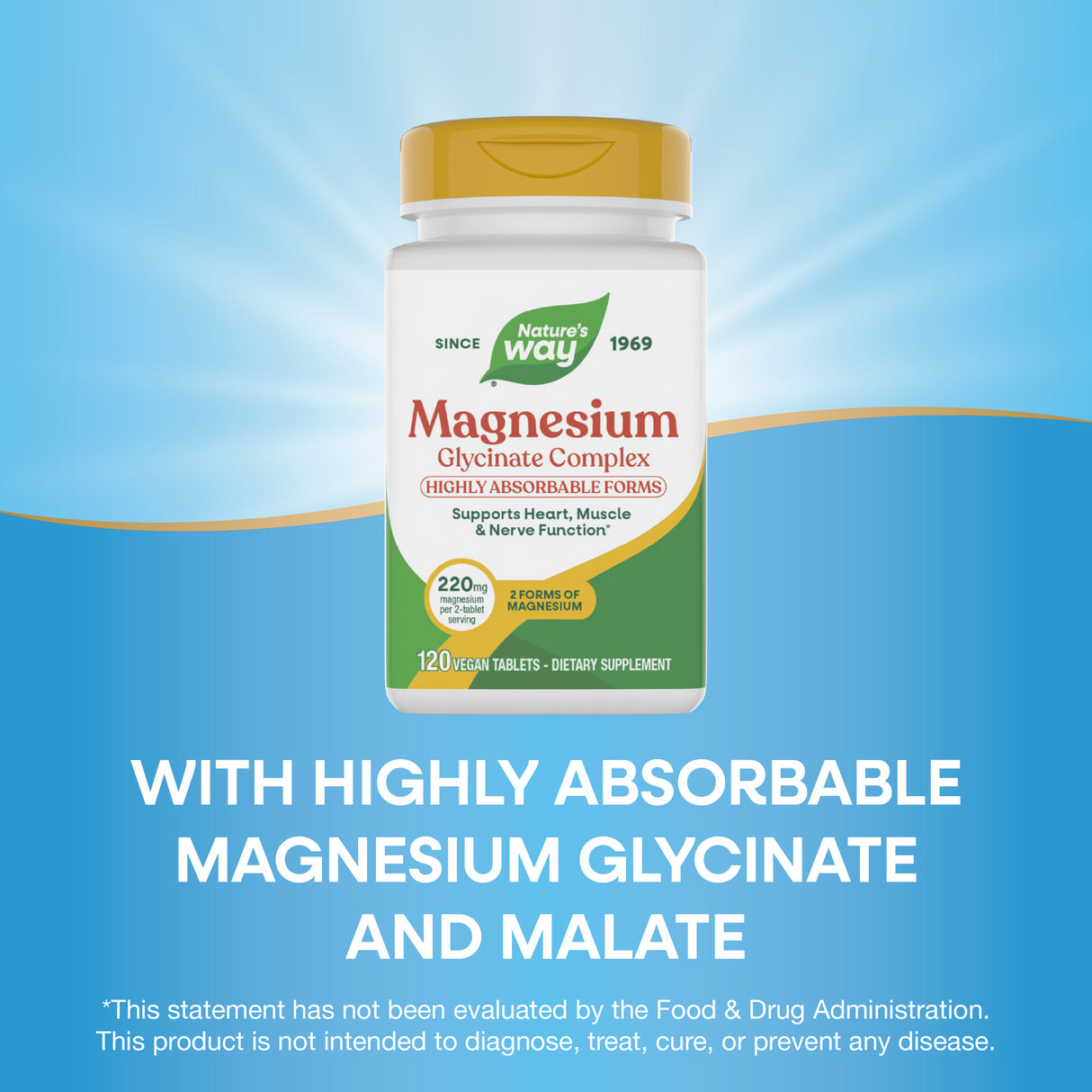 <{%MAIN3_14880%}>Nature's Way® | Magnesium Glycinate Complex