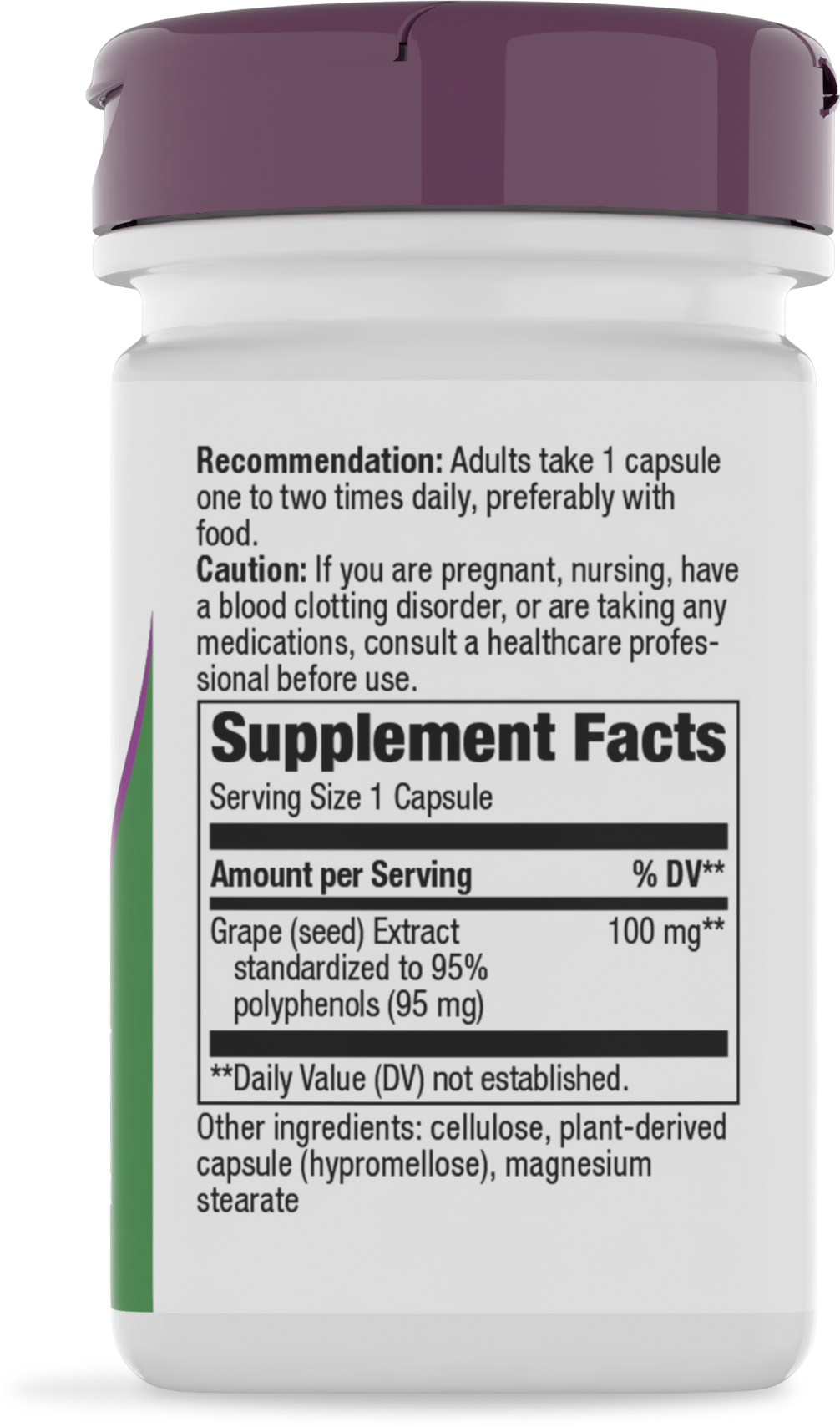 <{%360IMAGE5_14320%}>Nature's Way® | Grape Seed Standardized Extract - right side of pack