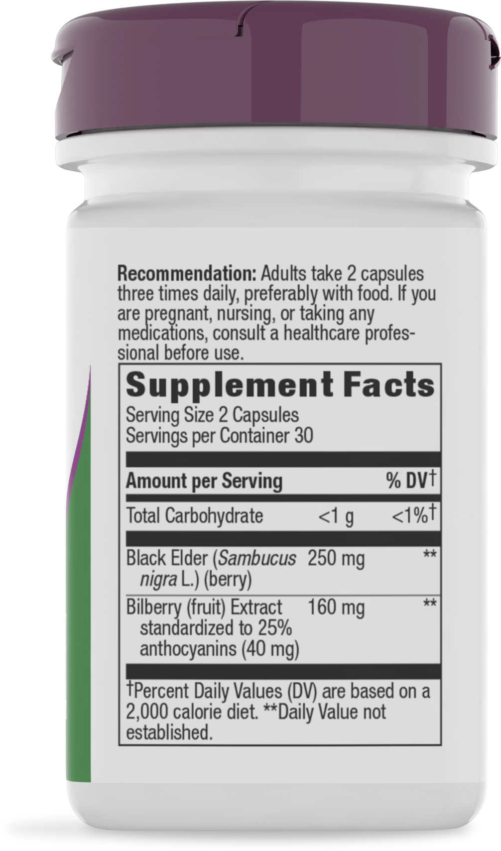 <{%360IMAGE1_60500%}>Nature's Way® | Bilberry - right side of pack