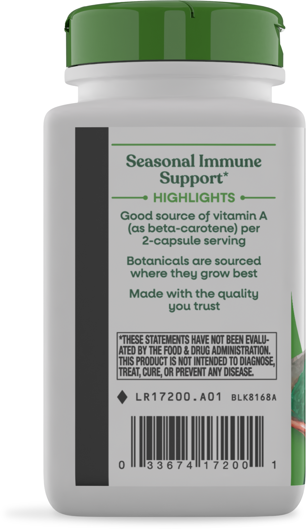 <{%360IMAGE2_17200%}>Nature's Way® | Spirulina Micro-Algae - left side of pack
