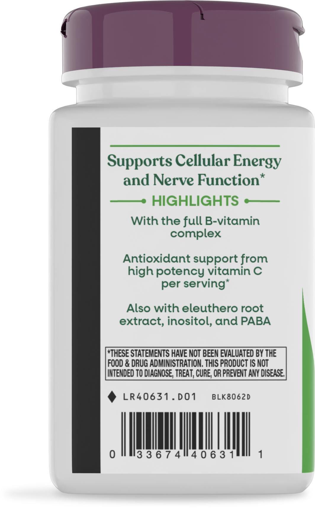 <{%360IMAGE2_40631%}>Nature's Way® | B-Stress Formula - left side of pack