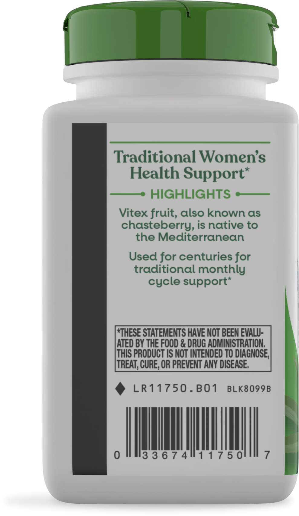 <{%360IMAGE6_11750%}>Nature's Way® | Vitex Fruit - left side of pack