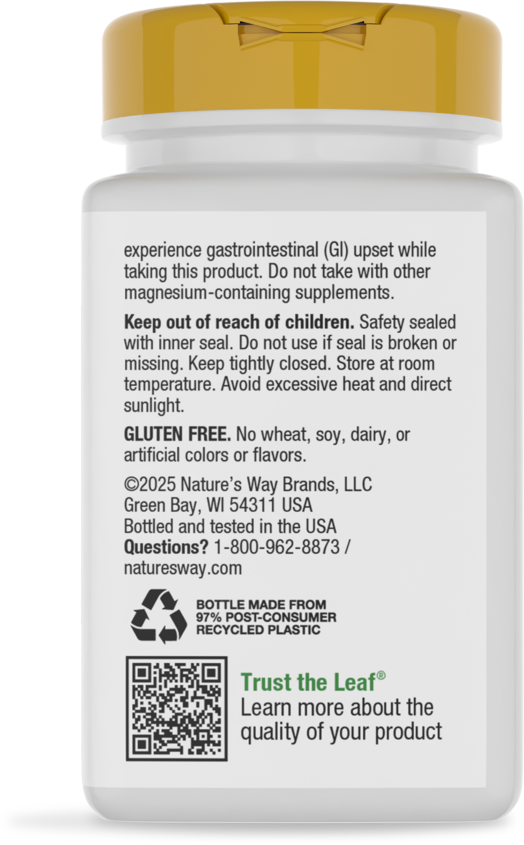 <{%360IMAGE3_41410%}>Nature's Way® | Calcium-Magnesium-Zinc - back of pack