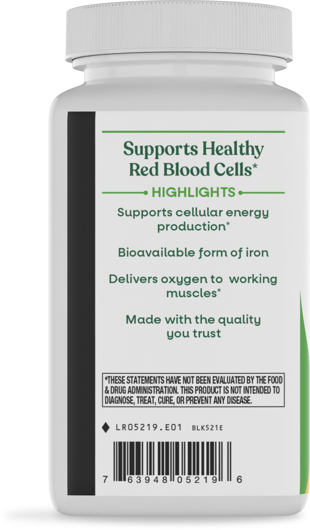 <{%360IMAGE2_05219%}>Nature's Way® | Energizing Iron - left side of pack