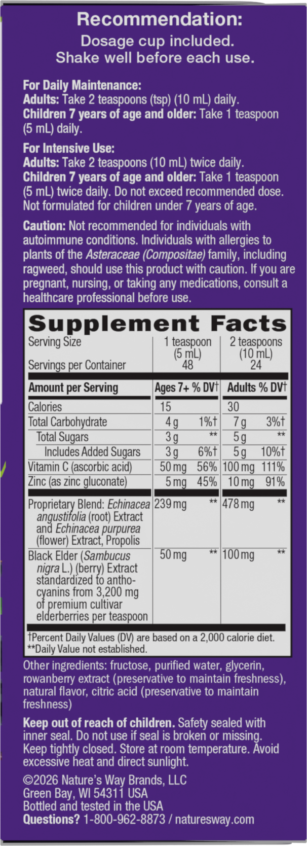 <{%360IMAGE5_15333%}>Nature's Way® | Sambucus Immune Elderberry Syrup - right side of pack