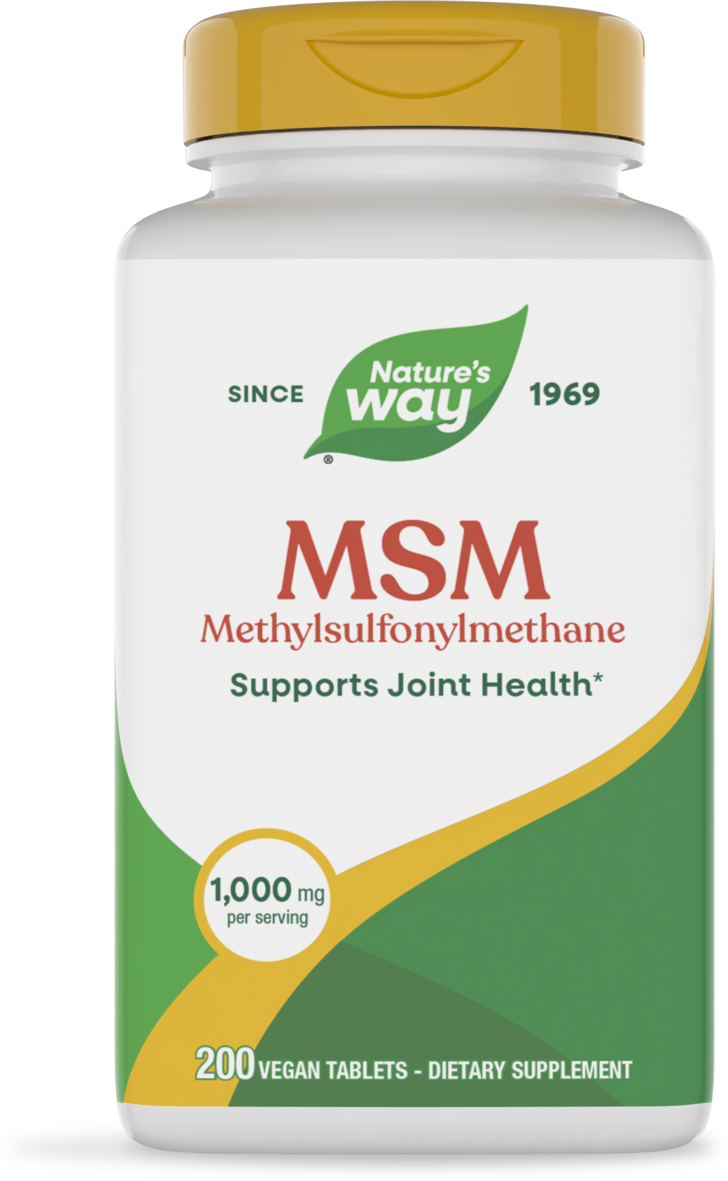 <{%PRIMARY_15133%}>Nature's Way® | MSM, 200 tablets