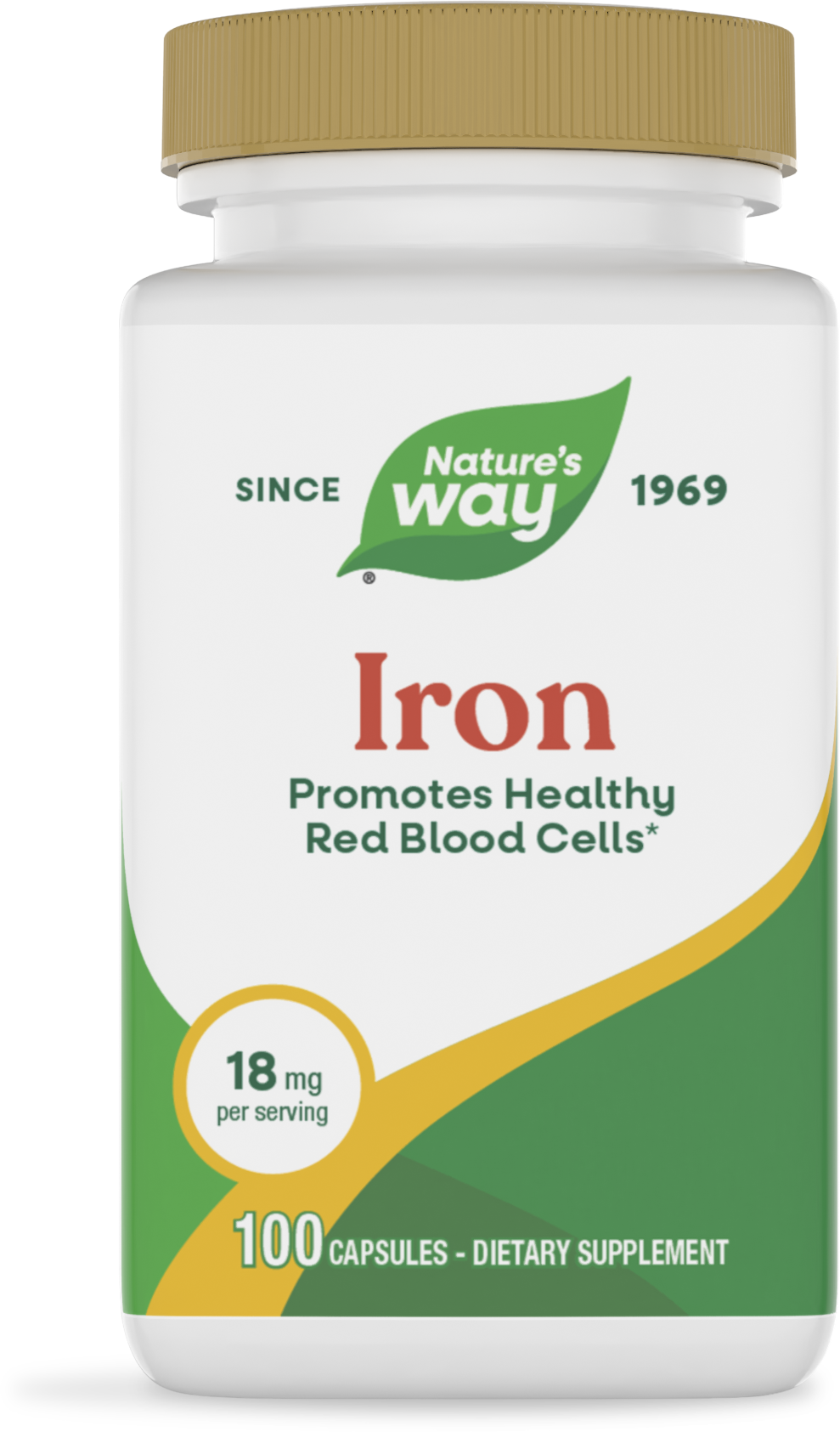 <{%PRIMARY_41041%}>Nature's Way® | Iron, 100 capsules