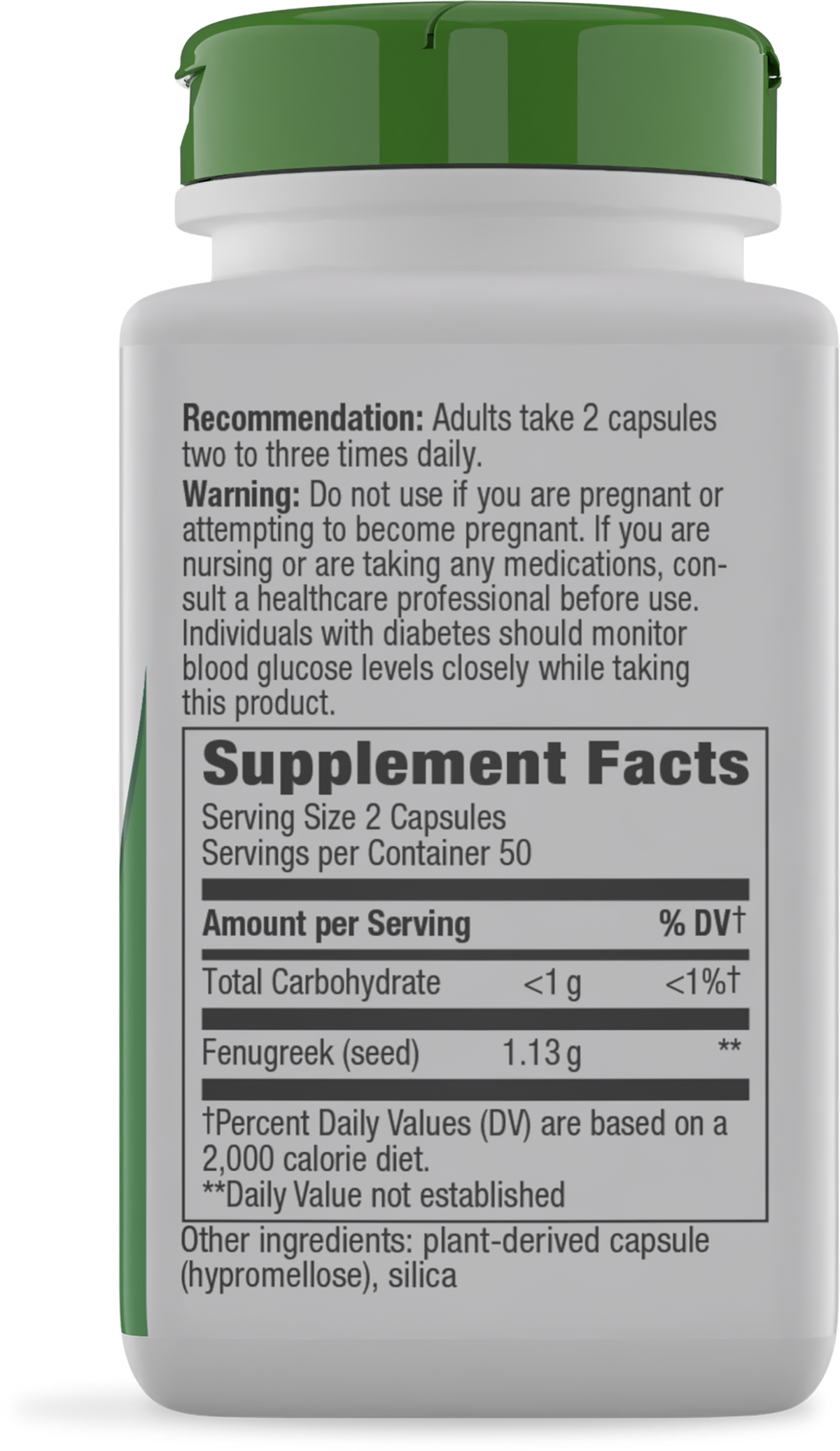 <{%360IMAGE1_12800%}>Nature's Way® | Fenugreek Seed - right side of pack