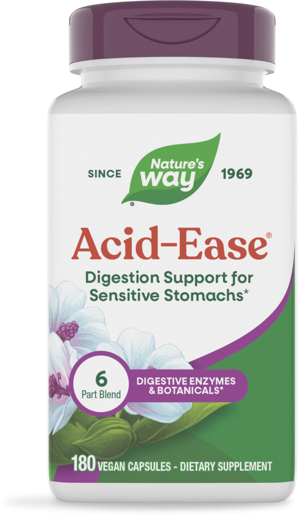 <{%PRIMARY_02490%}>Nature's Way® | Acid-Ease, 180 capsules