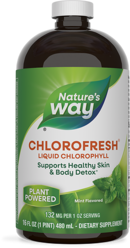 Nature's Way® | Chlorofresh Liquid Chlorophyll, 16 fl oz (480 ml), Mint Sku:BUNDLE