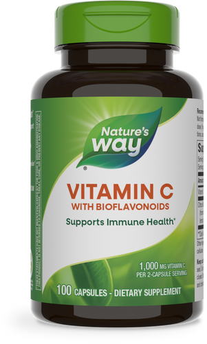 Nature's Way® | Vitamin C with Bioflavonoids, 100 capsules Sku:BUNDLE