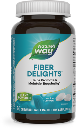 Nature's Way® | Fiber Delights, 60 chewables, Vanilla Sku:BUNDLE