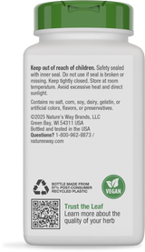 <{%MAIN12_14610%}>Nature's Way® | Fenugreek Seed - back of pack