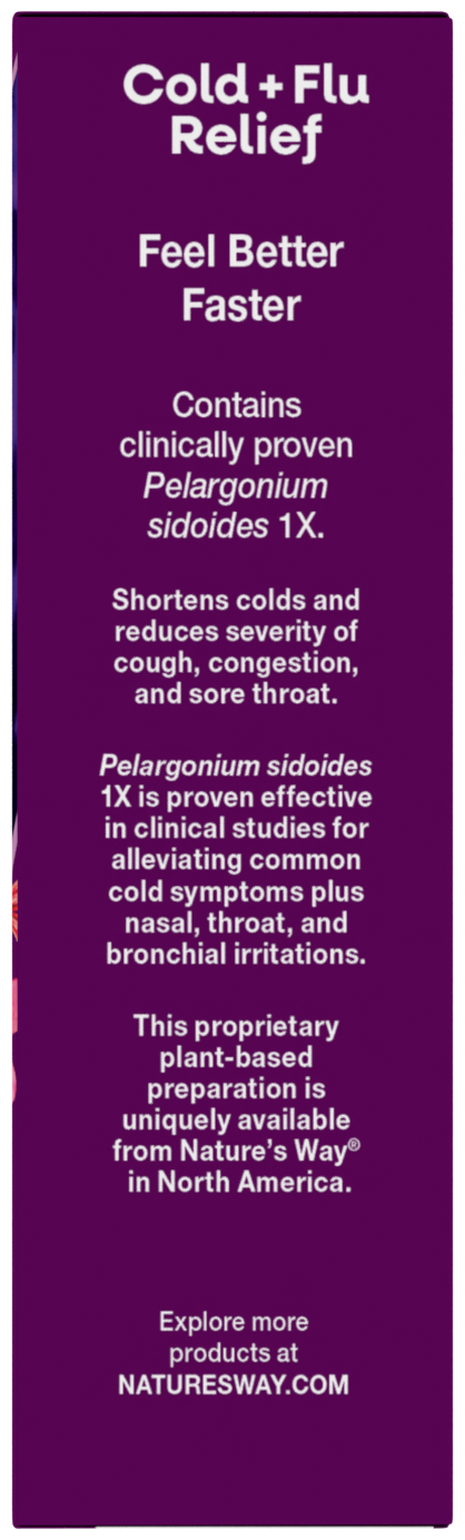 <{%MAIN11_15159%}>Nature's Way® | Umcka Cold+Flu Relief Chewables - right side of pack