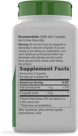 <{%MAIN10_14610%}>Nature's Way® | Fenugreek Seed - right side of pack