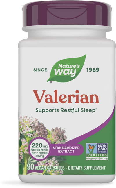 <{%PRIMARY_63400E%}>Nature's Way® | Valerian, 90 capsules