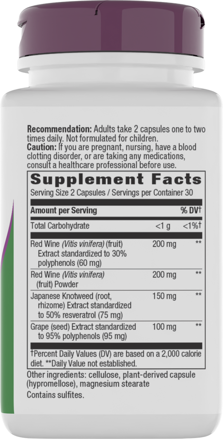 <{%MAIN2_15611%}>Nature's Way® | Resveratrol - right side of pack