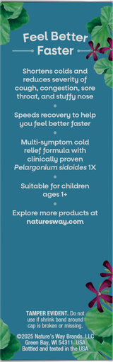 <{%MAIN11_15271%}>Nature's Way® | Umcka Cold Relief Drops - right side of pack