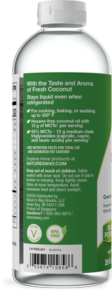 <{%MAIN10_15858%}>Nature's Way® | Liquid Coconut Oil - left side of pack