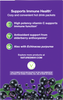 Nature's Way® | Sambucus Immune Elderberry Hot Drink - back of pack Sku:12087