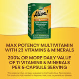 <{%MAIN6_15090%}>Nature's Way® | Alive! Max6 Potency Adult Complete Multivitamin