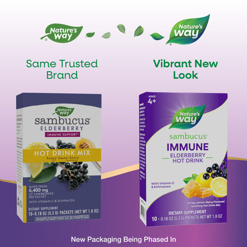 Nature's Way® | Sambucus Immune Elderberry Hot Drink Sku:12087