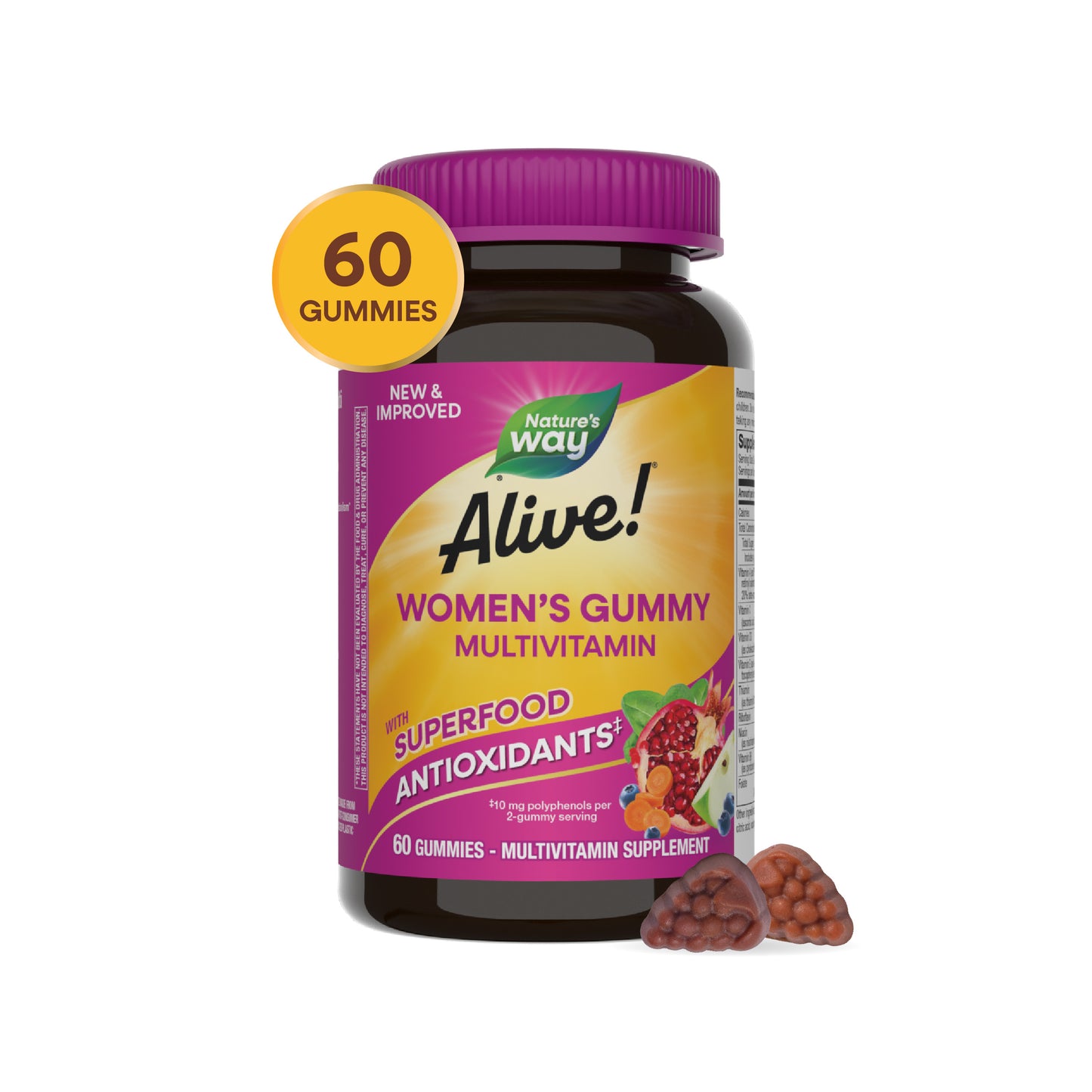 <{%MAIN7_undefined%}>Nature's Way® | Alive!® Women's Gummy Multivitamin