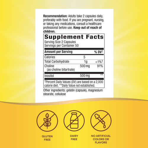 Nature's Way® | Choline & Inositol Sku:40462