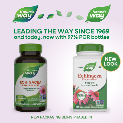 Nature's Way® | Echinacea - package updates old to new Sku:12408
