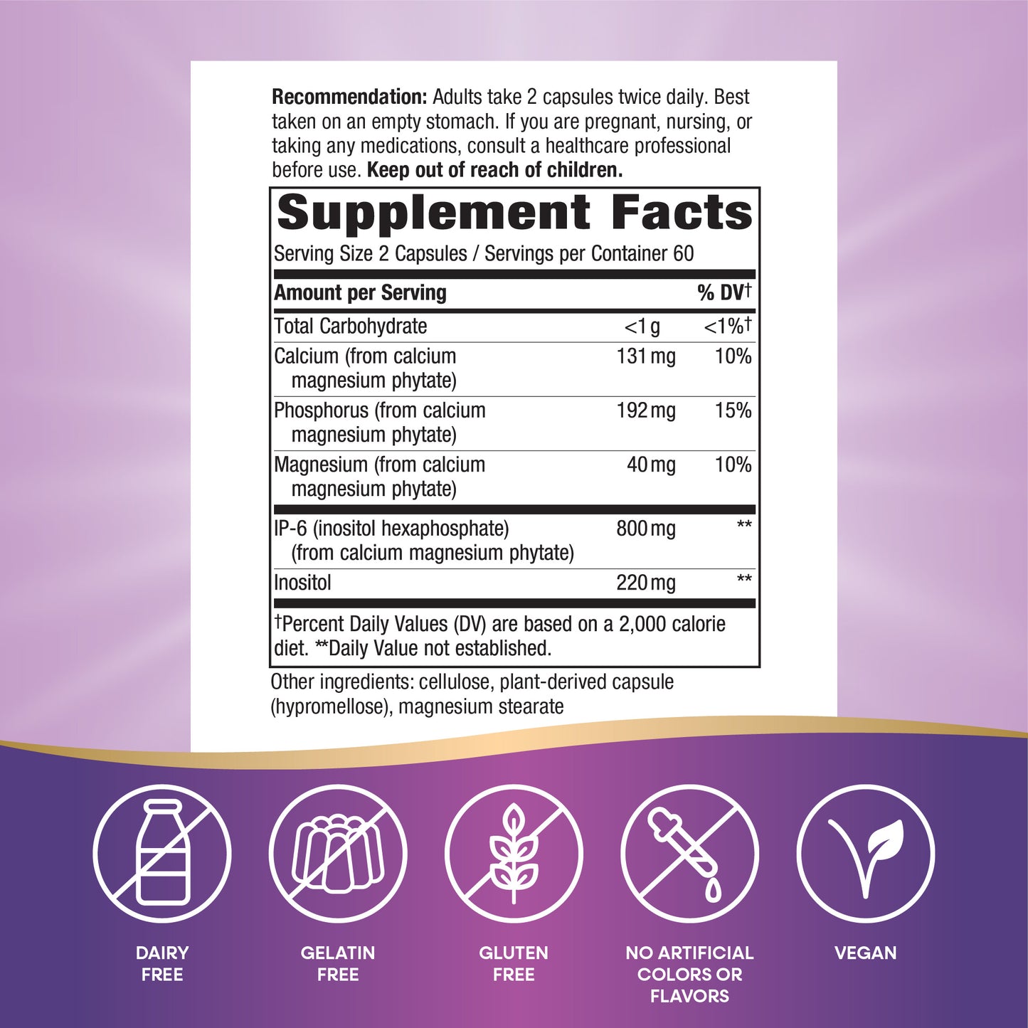 <{%MAIN7_05802%}>Nature's Way® | Cell Forté IP-6 & Inositol