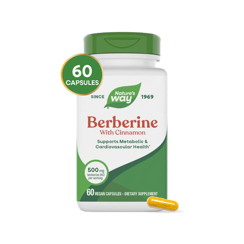 Nature's Way® | Berberine with Cinnamon Sku:15044