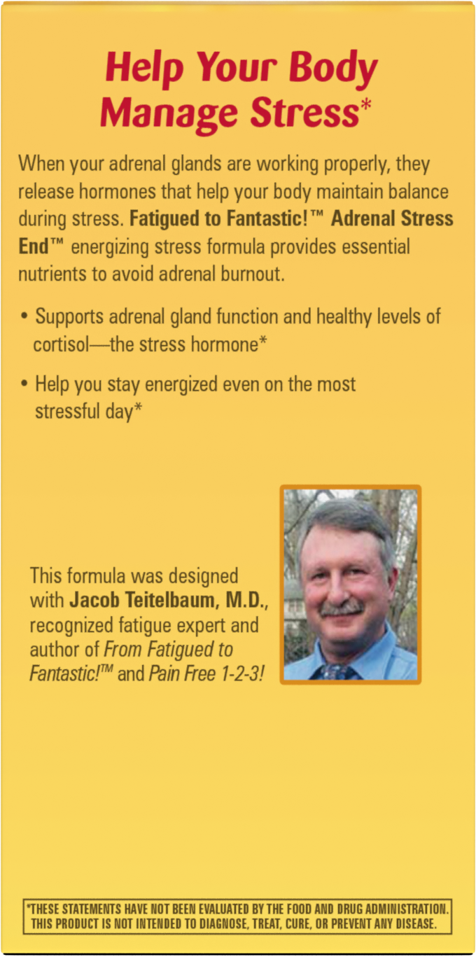<{%MAIN3_04035%}>Nature's Way® | Fatigued to Fantastic! Adrenal Stress-End - back of pack