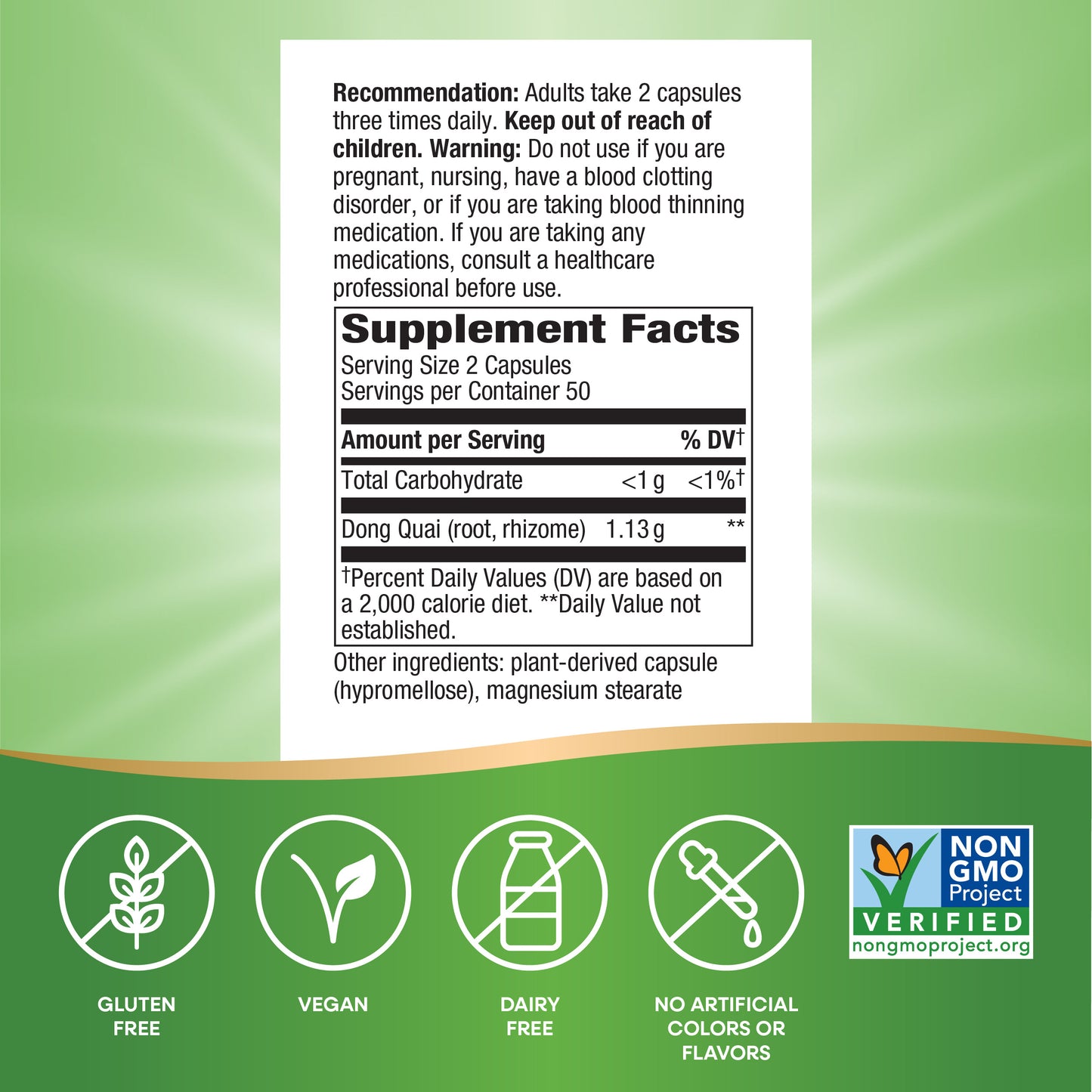 <{%MAIN7_12380%}>Nature's Way® | Dong Quai Root