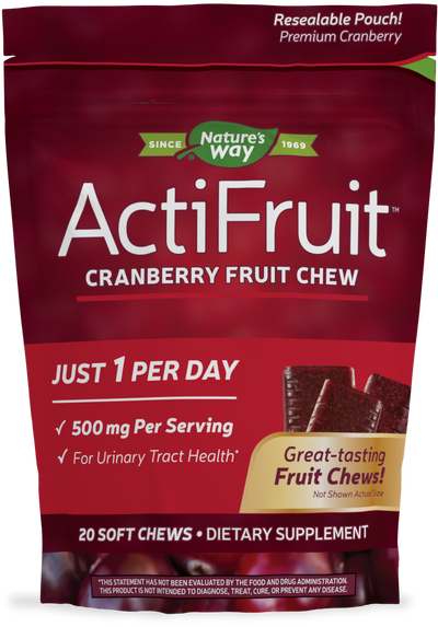 <{%PRIMARY_07842IP%}>Nature's Way® | ActiFruit, 20 chews