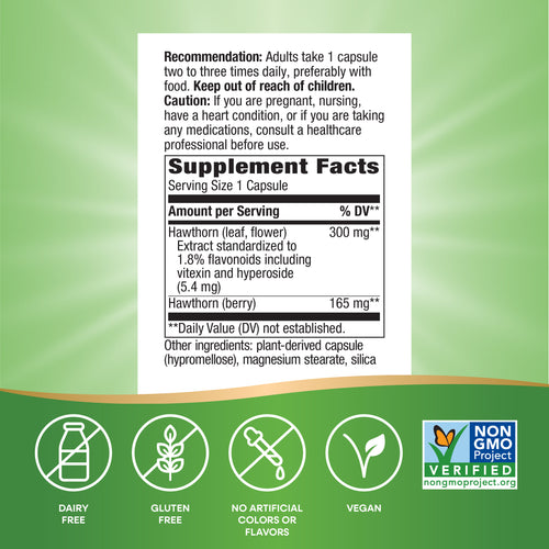 Nature's Way® | Hawthorn Standardized Extract Sku:61900