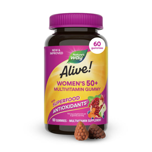 Nature's Way® | Alive!® Women's 50+ Gummy Multivitamin Sku:undefined