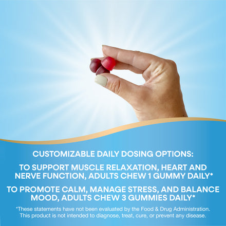 Magnesium Gummy Supplement Facts