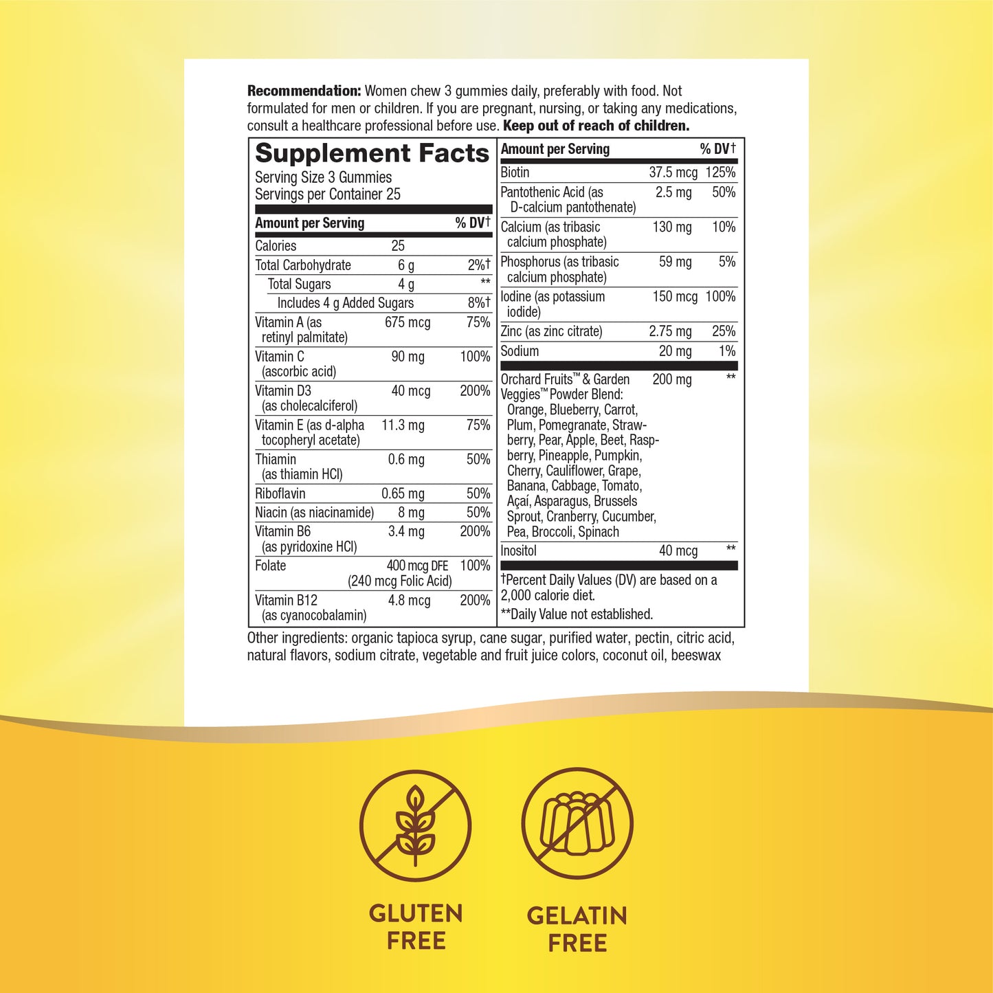 <{%MAIN6_15897%}>Nature's Way® | Alive! Premium Women's Gummy Multivitamin