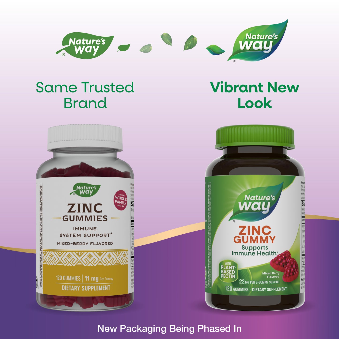<{%MAIN1_13701%}>Nature's Way® | Zinc Gummies - package updates old to new