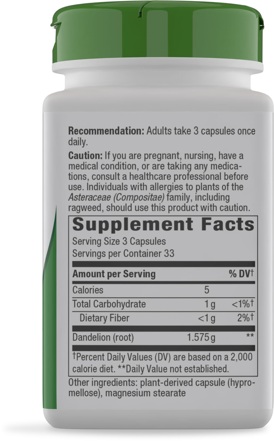 <{%MAIN18_12300%}>Nature's Way® | Dandelion Root - right side of pack