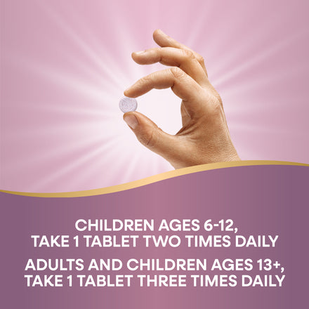 Umcka® Allergy & Sinus Relief Chewables Supplement Facts