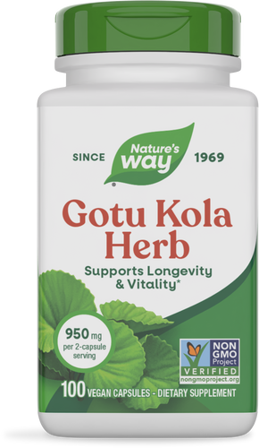 Nature's Way® | Gotu Kola Herb, 100 capsules Sku:14000