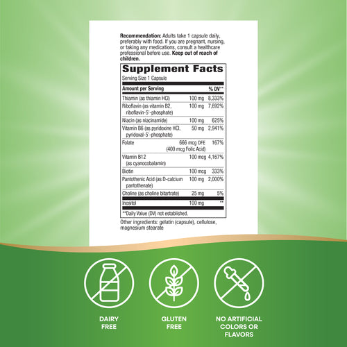 Nature's Way® | Vitamin B-100 Complex Sku:40520