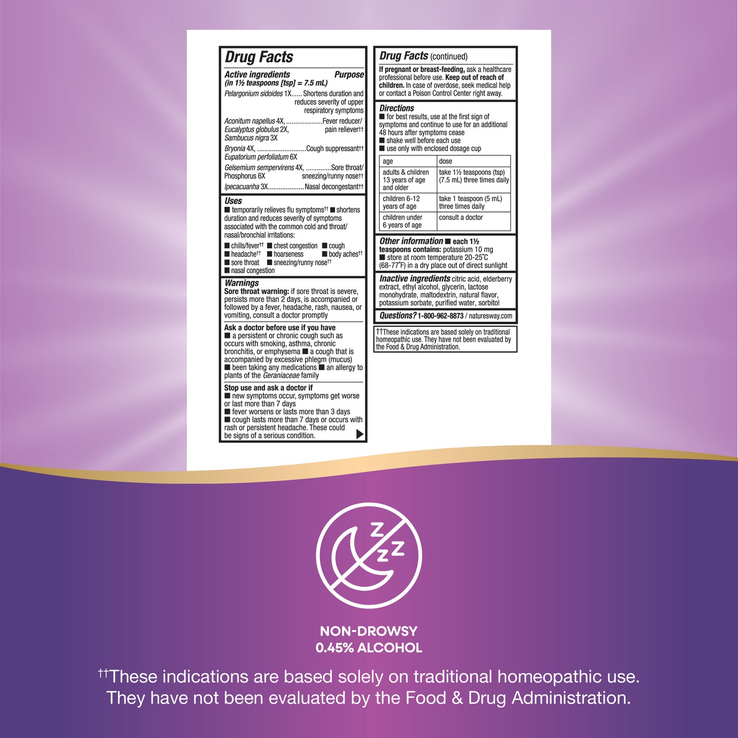 <{%MAIN6_15136%}>Nature's Way® | Sambucus Cold+Flu Relief Elderberry Syrup